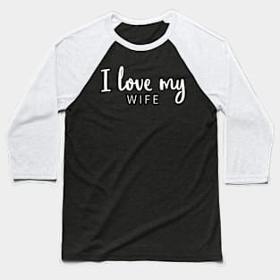 I Love Mys Baseball T-Shirt